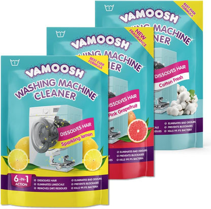 Washing Machine Cleaner Bundle (for deep cleaning washing machines)
